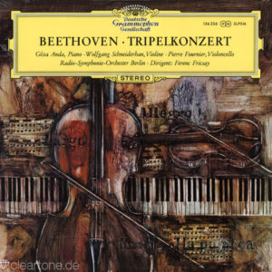 BEETHOVEN TRIPELKONZERT Geza Anda Wolfgang Schneiderhan Pierre Founier Ferenc Fricsay