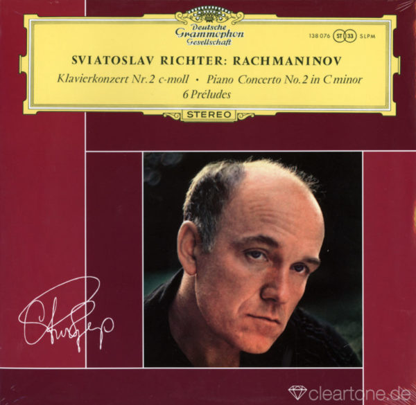 RACHMANINOV <br />Piano Concerto No 2 und 6 Preludes <br />Sviatoslav Richter<br />Conductor: Stanisław Wisłocki<br /> Sinfonie-Orchester der Nationalen Philharmonie Warschau