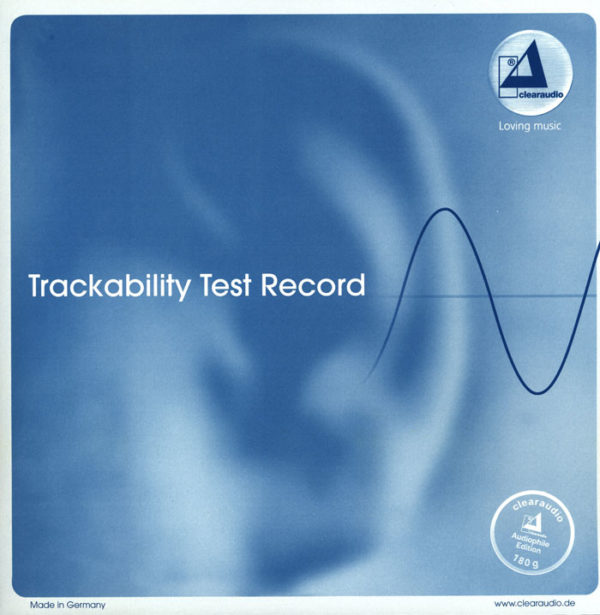 Clearaudio <br />TRACKABILITY TEST RECORD
