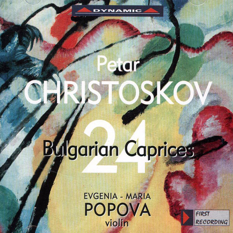CHRISTOSKOV24 Bulgarian Caprices for solo violin