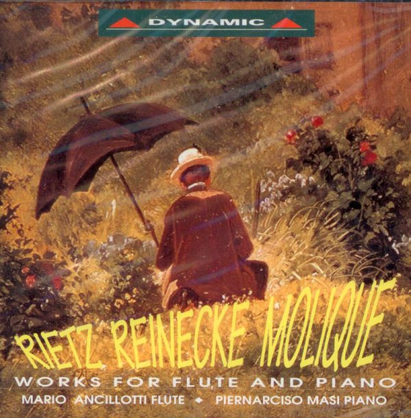 REINECKE,   RIETZ, Mario Ancillotti, Piernarciso Masi<br/>Works for flute and piano