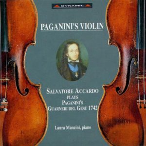 PAGANINI, Salvatore Accardo, Laura ManziniPAGANINI'S violin