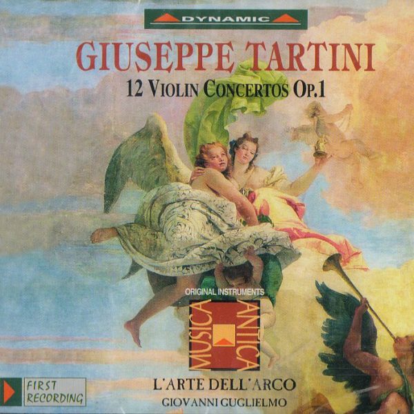 TARTINI,   L'Arte Dell'Arco, Giovanni Guglielmo<br/>12 Violin Concertos Op.1