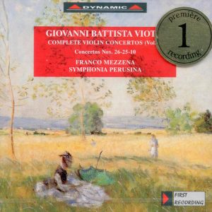 VIOTTI,   Symphonia Perusia, Franco Mezzena<br/>Complete Violin Concertos (Vol. 8)