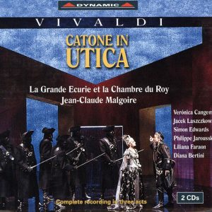 VIVALDI, Jacek Laszczkowski, Simon Edwards, Liliana Faraon,   La Grande Ecurie et la Chambre Du Roy, Jean-Claude Malgoire<br/>Cantone in Utica