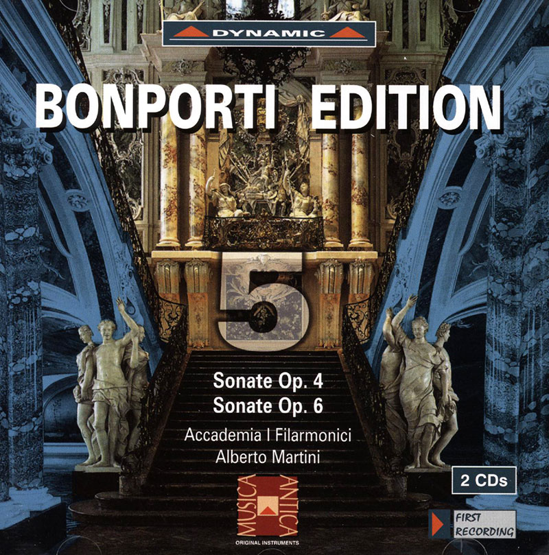 BONPORTI,   Accademia I Filarmonici, Albero Martini<br/>Sonate Op. 4 / Sonate Op. 6