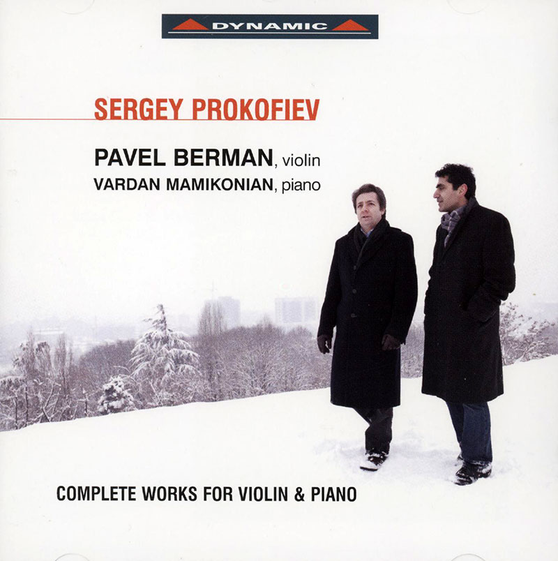 PROKOFIEV, Pavel Berman, Vardan Mamikonian<br/>Complete Works for Violin and Piano