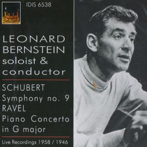 SCHUBERT,   RAVEL,   Boston Symphony, Leonard Bernstein,  The Philharmonia Orchestra<br/>Leonard Bernstein soloist & conductor