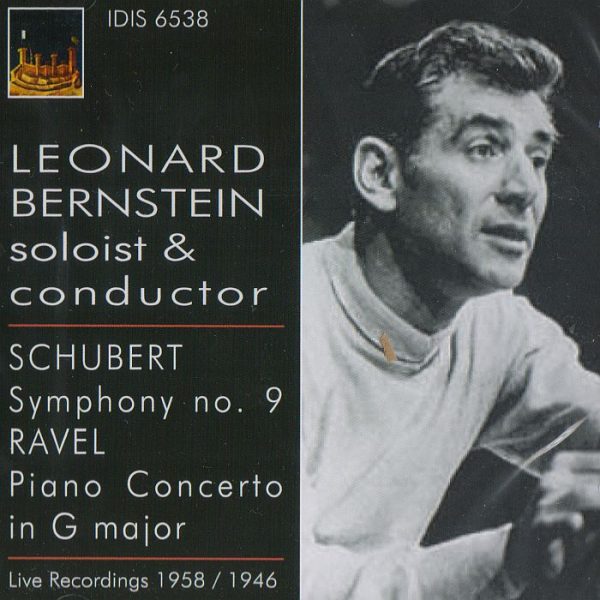 SCHUBERT,   RAVEL,   Boston Symphony, Leonard Bernstein,  The Philharmonia Orchestra<br/>Leonard Bernstein soloist & conductor