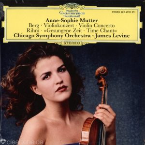 BERG RIHM <br />Violin Concerto <br />Anne-Sophie Mutter