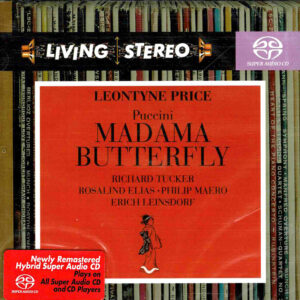 PUCCINI<br />Madama Butterfly<br />Leontyne Price, Richard Tucker, <br />Erich Leinsdorf, RCA Victor Orchestra