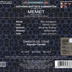 SAMMARTINI, MIrko Guadagnini, Daniela Uccello,   Camerata Del Titano, Augusto Ciavatta<br/>Memet
