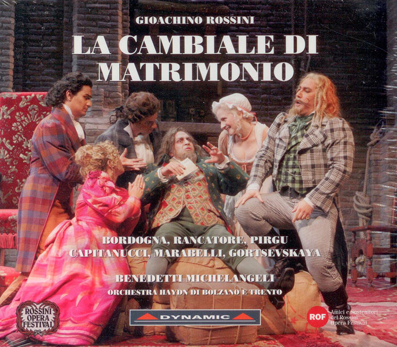 ROSSINI, Paolo Bordogna, Maria Gortsievskaja,   Haydn Orchestra of Bolzano & Trento, Umberto Benedetti Michelangeli<br/>La cambiale di matrimonio