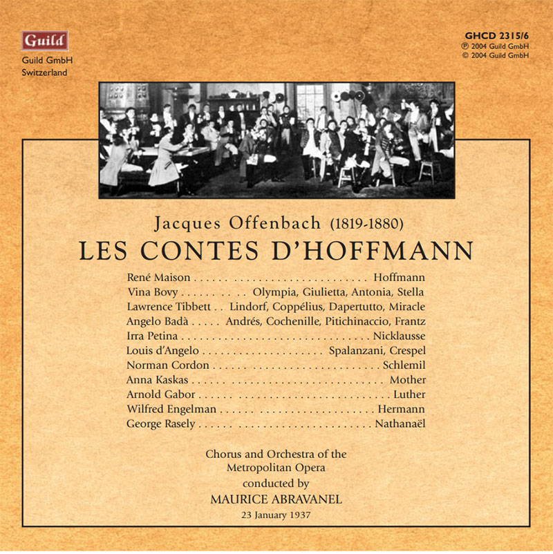 Les Contes d"Hoffmann
