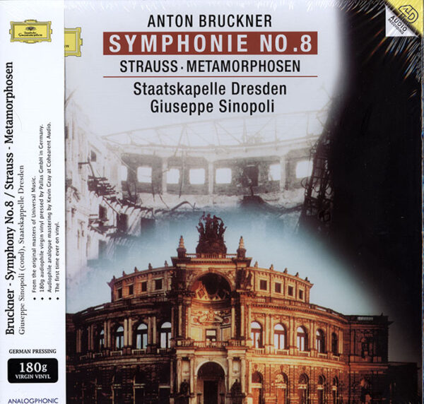 BRUCKNER <br />Symphonie No. 8 <br />Giuseppe Sinopoli <br />Staatskapelle Dresden