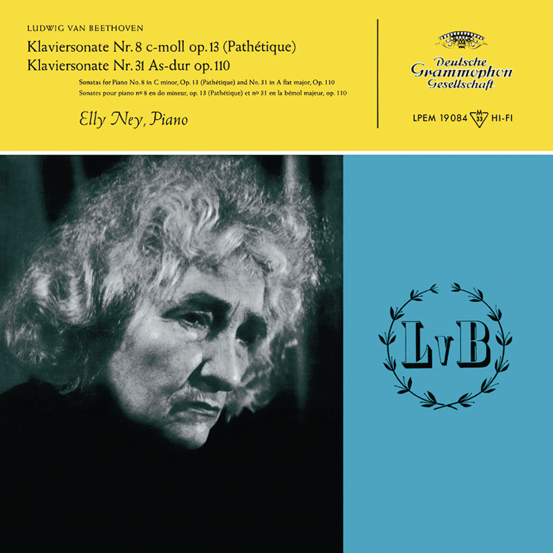 Piano Sonatas No. 8 C minor op. 13 (Pathétique), No. 14 C sharp minor op. 27 No. 2 (Moonlight Sonata), No. 23 F-minor op. 57 (Appassionata), No. 31 A-flat major op. 110