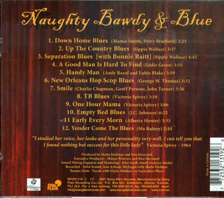 Naughty Bawdy & Blue