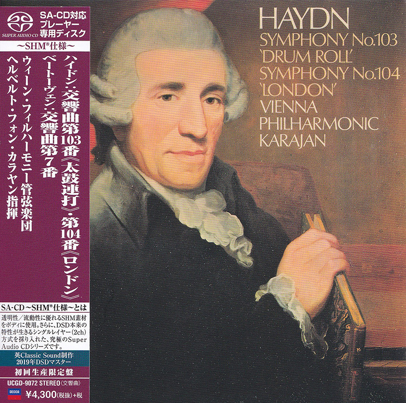 Symphony No. 103 'Drum Roll' / Symphony No. 104 'London' / Symphony No. 7 in A major, op. 9