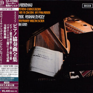 RACHMANINOV <br />The Complete Piano Concertos <br />Vladimir Ashkenazy <br />The London Symphony Orchestra <br />Andre Previn