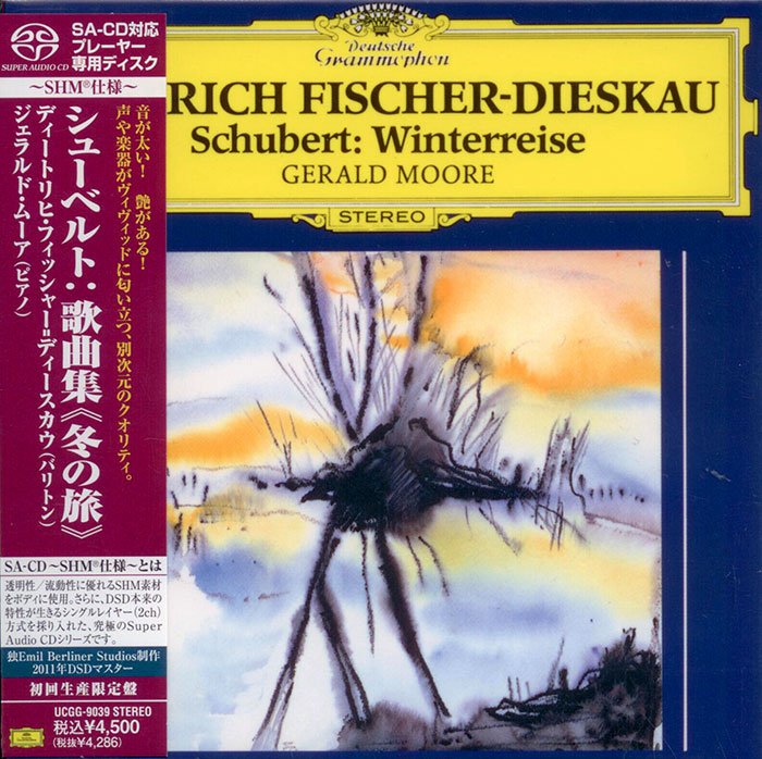 Moore　Gerald　Dietrich-Fischer　Dieskau　(Japan),　Winterreise　SCHUBERT　Offer　Limited　Special　SHM-SACD　Musik,　Recordings,　Audiophile　Cleartone