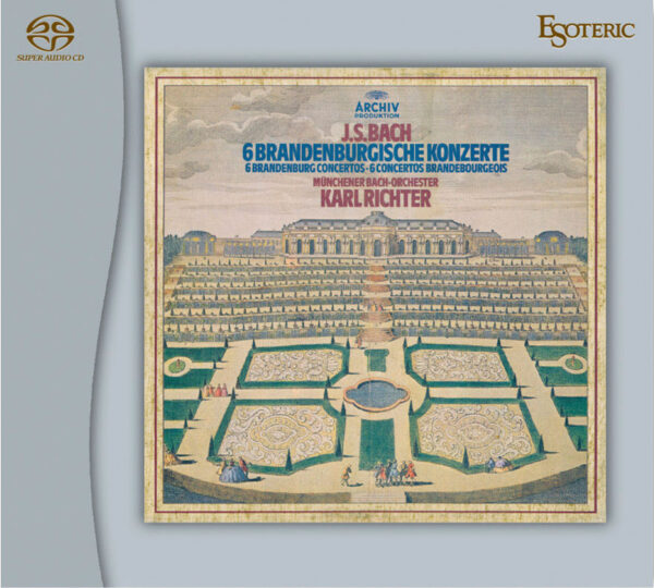 BACH <br />6 Brandenburgische Konzerte 1-6 (Complete) <br />Munchener Bach-Orchestra <br />Karl Richter