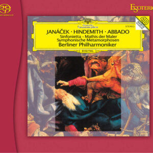 JANACEK, HINDEMITH <br />Sinfonietta / Mathis der Maler / Symphonische Metamorphosen <br />Berliner Philharmoniker <br />Claudio Abbado