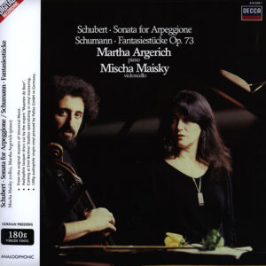 DD41020 SCHUBERT, SCHUMANN, Martha Argerich, Mischa Maisky Sonata for arpeggione / Fanstasienstucke