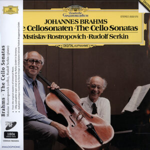 LP43037 BRAHMS, Mstislav Rostropovich, Rudolf Serkin The Cello Sonatas