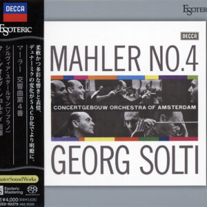 ESSD90279 MAHLER, Royal Concertgebouw Orchestra, Sir Georg Solti Symphony No. 4 in G major