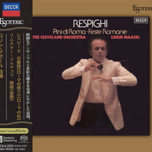 ESSD90289 RESPIGHI, RIMSKY-KORSAKOV, The Cleveland Orchestra, Lorin Maazel Feste Romane / Pini di Roma / Suite from the opera 'The Golden Cockerel'
