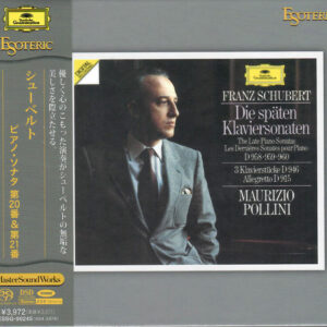 ESSG90425 SCHUBERT, Maurizio Pollini Piano Sonata in A major, D 959 (op. post.) / Piano Sonata in B flat major, D 960 (op. post.)