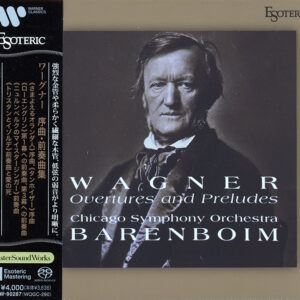ESSW90287 WAGNER, Chicago Symphony Orchestra, Daniel Barenboim Overtures and Preludes