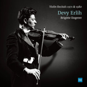 MOZART, SCHUBERT, BEETHOVEN, BACH<br />Violin Recitals 1971 & 1980<br />Devy Erlih, Brigitte Engerer<2LP