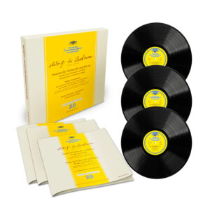 BEETHOVEN<br />Sonatas For Violoncello And Piano<br />Enrico Mainardi, Carlo Zecchi <br />3 LP