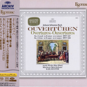 BACH<br />Suite 2 & 3 / Sonate für Flote und obligates Cembalo / Konzert fuur Cembalo und Orchester Nr. 5</> Munchener Bach-Orchestra, Karl Richter