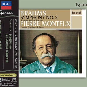 BRAHMS<br />Symphony No. 2 / Academic Festival Overture / Tragic Overture<br />The London Symphony Orchestra, Pierre Monteux
