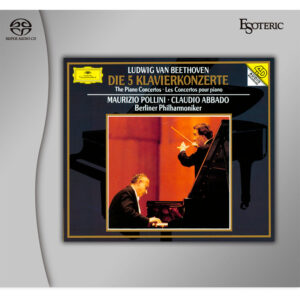 BEETHOVEN<br />Die 5 Klavierkonzerte / The Piano Concertos<br />Maurizio Pollini, Berliner Philharmoniker, Claudio Abbado<br /> 3 SACD