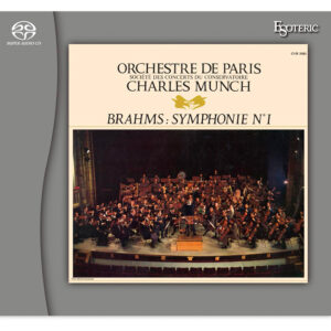 BRAHMS<br />Symphony No. 1 in C Minor, Op. 68<br />Orchestre de la Société des Concerts du Conservatoire, Charles Munch
