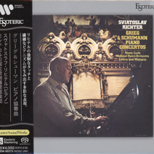 GRIEG, SCHUMANN<br />Piano concertos<br />Sviatoslav Richter, Orchestre National de L'Opera de Monte-Carlo, Lovro von Matacic