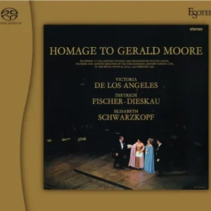 MOZART, SCHUBERT, ROSSINI<br />Homage to Gerald Moore<br />Victoria de los Angeles, Elisabeth Schwarzkopf, Dietrich-Fischer Dieskau, Gerald Moore