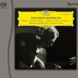 RODRIGO, CASTELNUOVO-TEDESCO, BACH<br />Concierto De Aranjuez<br />Siegfried Behrend, Berliner Philharmoniker, Reinhardt Peters